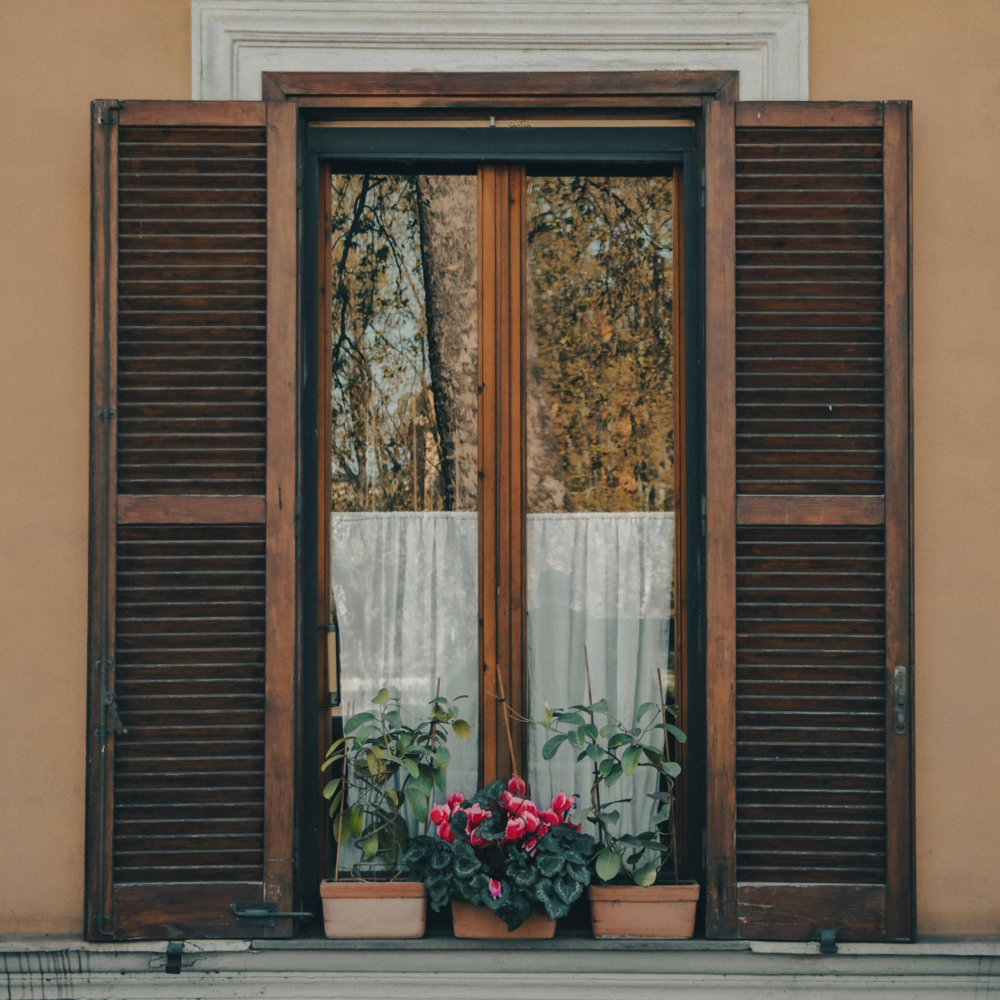 Persianas de madera: protección con encanto