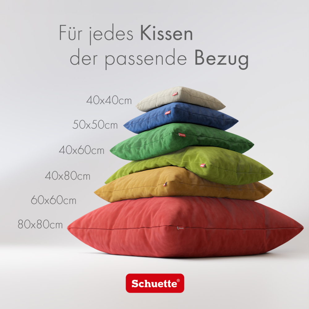 Kissenbezug Größen 40x40 50x50 40x60 40x80 60x60 80x80 cm