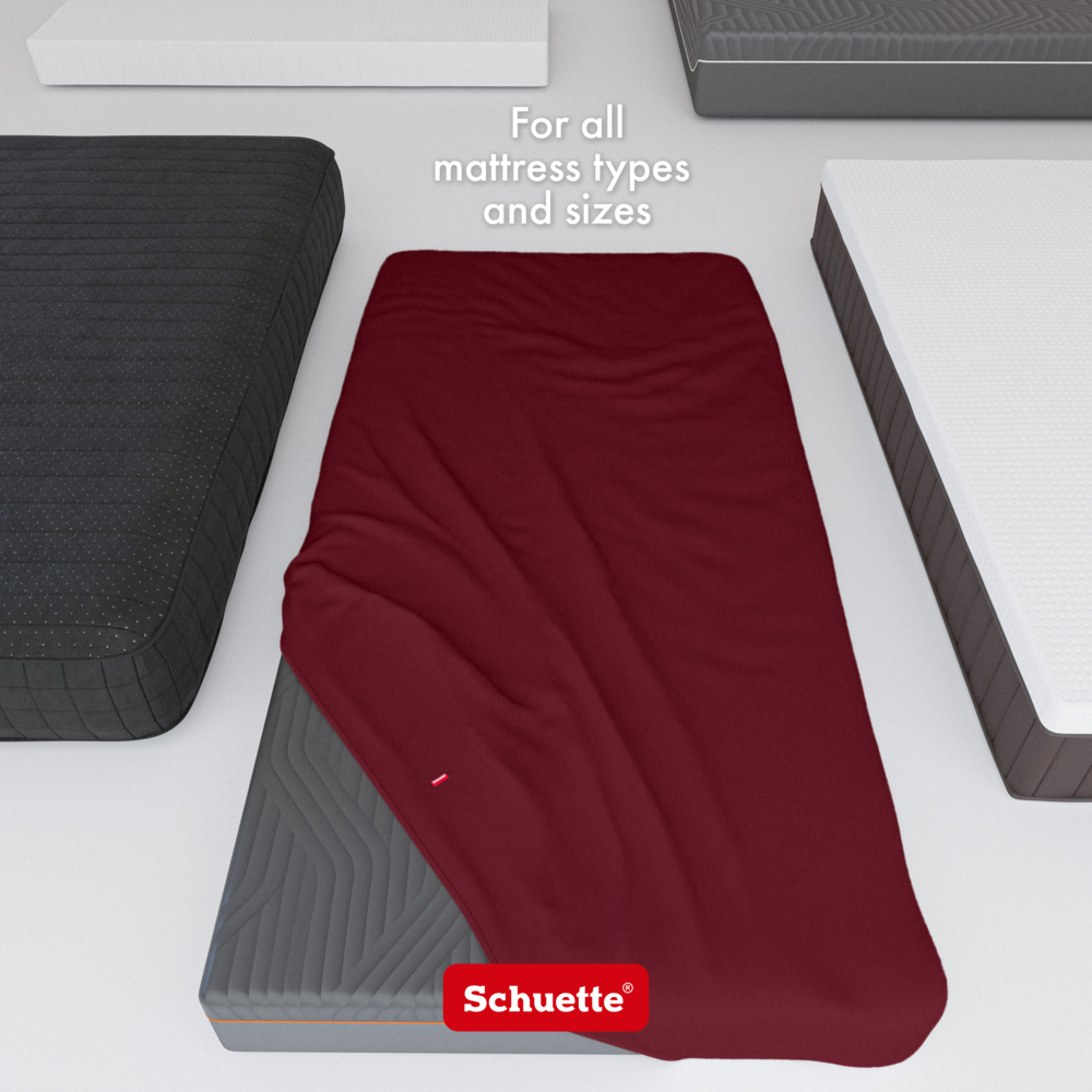 Fitted sheets for every mattress size, type and depth