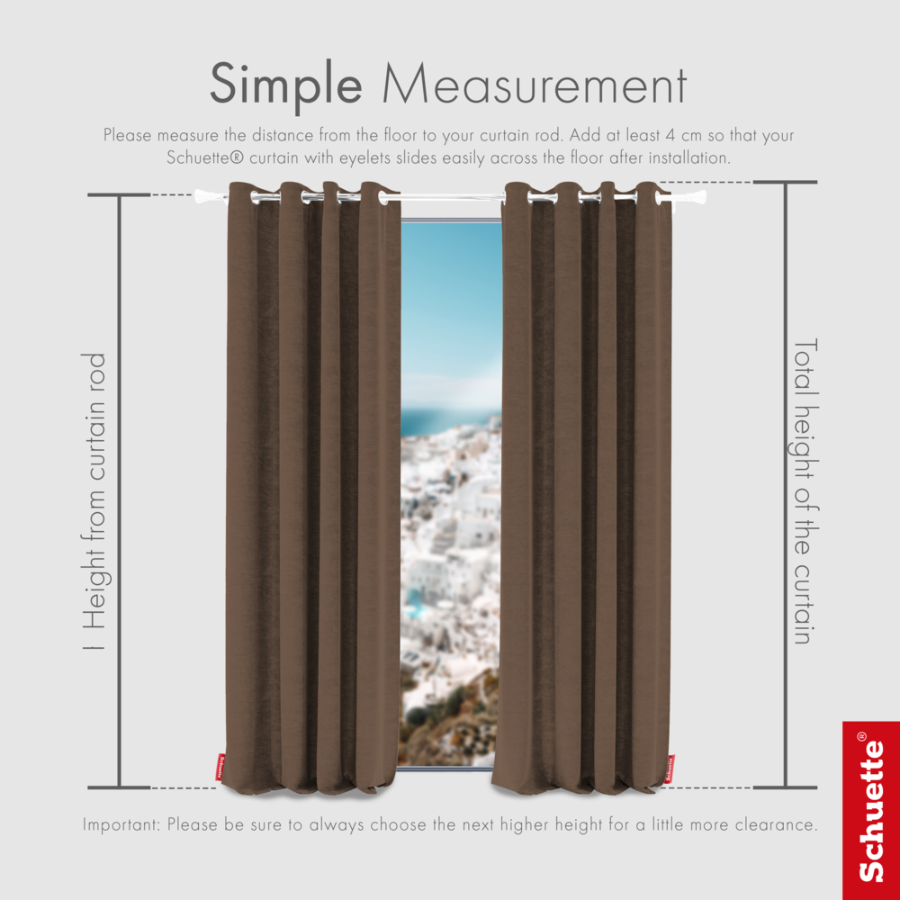 Guide to measuring windows for curtains