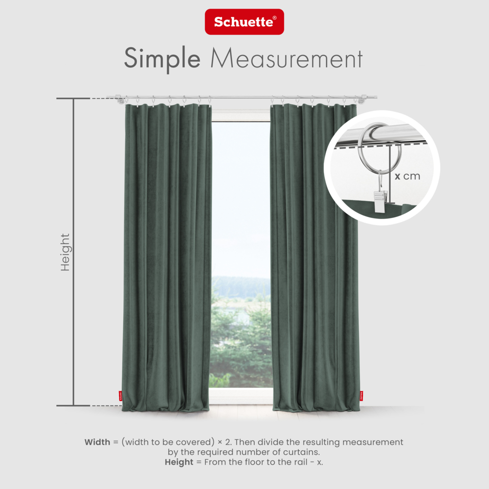 Guide to measuring windows for curtains