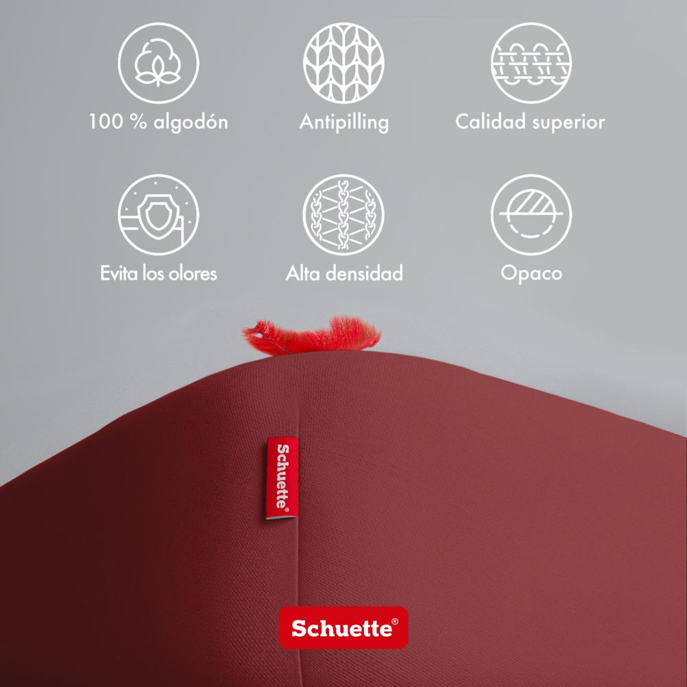 Características de las sábanas bajeras ajustables Schuette: antibolitas, prevención de olores y opacas