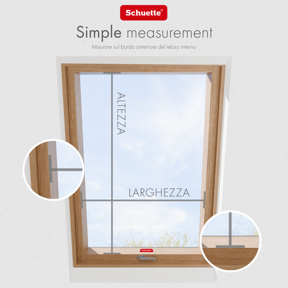 Schuette® Dachfenster Plissee nach Maß • Premium Kollektion: White Day (Weiß) • Profilfarbe: Silber