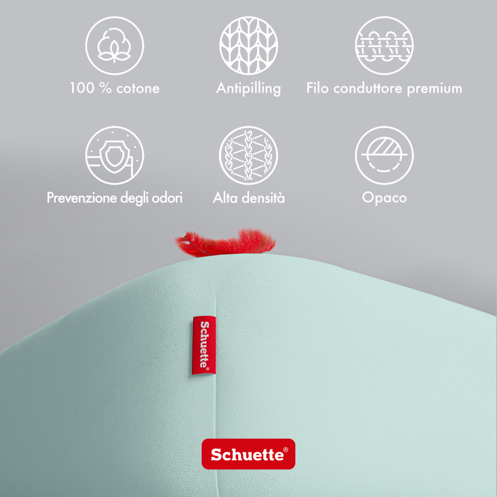 Caratteristiche dei lenzuoli con angoli Schuette: anti-pilling, antiodore e coprenti