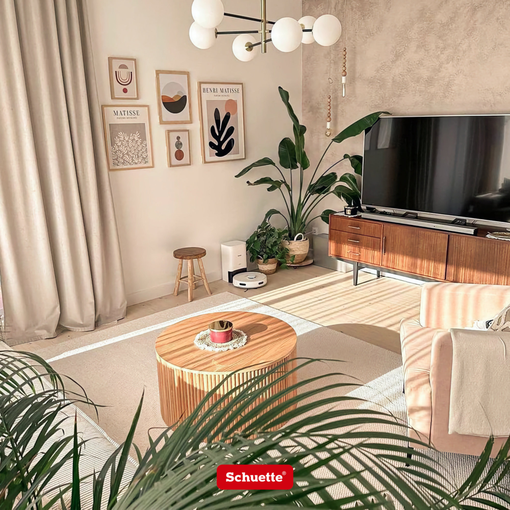 Schuette® Verdunkelungs-Vorhang Gardine mit Tunnelband nach Maß ● Millenium Velvet Kollektion: Dark Shadow (Grau) ● 1 Stück ● Knitterfrei Pflegeleicht Thermo Blickdicht & stark Abdunkelnd