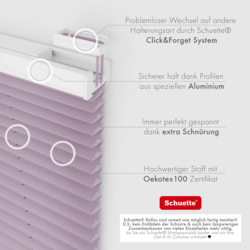 Thermo Plissee Stoff Eigenschaften von Schuette Thermo Plissees