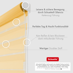 Stoff Eigenschaften von Schuette Duo Rollo Tag und Nacht