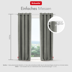Anleitung zum Fenster für Vorhänge ausmessen