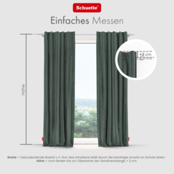 Anleitung zum Fenster für Vorhänge ausmessen
