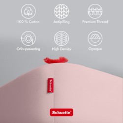 Features of Schuette fitted sheets: anti-pilling, odour-preventing and opaque