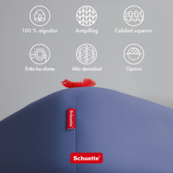 Características de las sábanas bajeras ajustables Schuette: antibolitas, prevención de olores y opacas