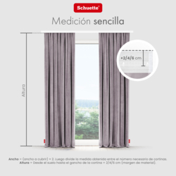 Guía para medir las ventanas para cortinas