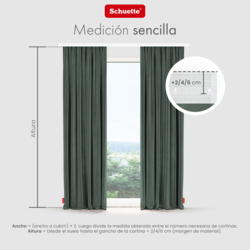 Guía para medir las ventanas para cortinas