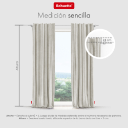 Guía para medir las ventanas para cortinas