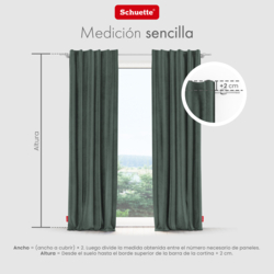 Guía para medir las ventanas para cortinas