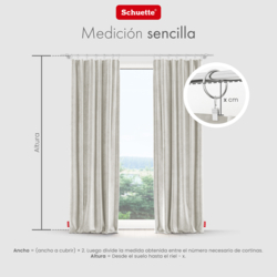 Guía para medir las ventanas para cortinas