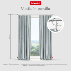 Guía para medir las ventanas para cortinas