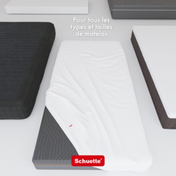 Draps-housses adaptés à toutes les dimensions, tous les types et toutes les hauteurs de matelas