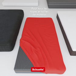 Draps-housses adaptés à toutes les dimensions, tous les types et toutes les hauteurs de matelas