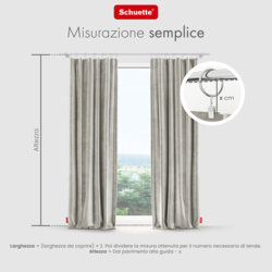 Schuette® Verdunkelungs-Vorhang Gardine mit Tunnelband nach Maß ● Millenium Velvet Kollektion: Grey Goose (Beige) ● 1 Stück ● Knitterfrei Pflegeleicht Thermo Blickdicht & stark Abdunkelnd