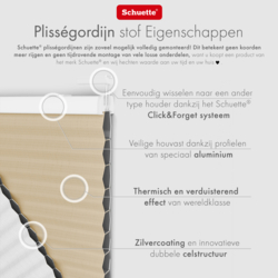 Schuette® Wabenplissee ohne Bohren nach Maß • Klebehalter & Schraubhalter 2in1 Set "Letsbond" • Honey Kollektion: The Dune (Beige) • Profilfarbe: Anthrazit