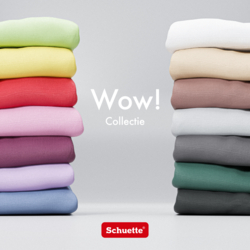 Kleuren van de hoeslakens uit de Schuette Wow-collectie
