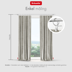 Schuette® Verdunkelungs-Vorhang Gardine mit Tunnelband nach Maß ● Millenium Velvet Kollektion: Grey Goose (Beige) ● 1 Stück ● Knitterfrei Pflegeleicht Thermo Blickdicht & stark Abdunkelnd