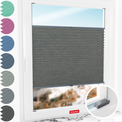 Schuette made-to-measure screw-mounted pleated window blind