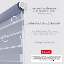 Stoff Eigenschaften von Schuette Duo Rollo Tag und Nacht