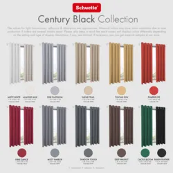 Schuette® Verdunkelungs-Vorhang Gardine mit Ösen nach Maß ● Century Black Kollektion: Fine Platinium (Silber) ● 1 Stück ● Knitterfrei Pflegeleicht Thermo Blickdicht & stark Abdunkelnd