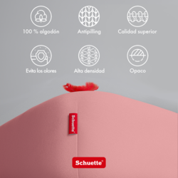 Schuette® Topper Spannbettlaken • 200 x 200 • Wow! Kollektion: Pink Fiction (Altrosa) • 100% Superfluff Baumwolle, Blickdicht, Faltenfrei • mit Rundumgummi • Matratzenhöhe bis 10 cm