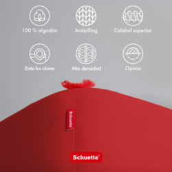 Schuette® Topper Spannbettlaken • 100 x 200 • Wow! Kollektion: Red-volution (Weinrot) • 100% Superfluff Baumwolle, Blickdicht, Faltenfrei • mit Rundumgummi • Matratzenhöhe bis 10 cm