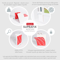 Schuette® Plissee ohne Bohren nach Maß • Suprafix Halterung “Zum Kleben” • Premium Kollektion: A Way Home (Silber) • Profilfarbe: Anthrazit