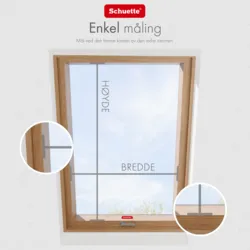 Schuette® Dachfenster Plissee nach Maß • Thermo Kollektion: Dark Night (Schwarz) • Profilfarbe: Weiß