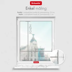 Schuette® Plissee ohne Bohren nach Maß • Suprafix Halterung “Zum Kleben” • Premium Kollektion: A Way Home (Silber) • Profilfarbe: Anthrazit