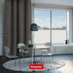 Schuette® Verdunkelungs-Vorhang Gardine mit Ösen nach Maß ● Millenium Velvet Kollektion: Great Wolf (Grau) ● 1 Stück ● Knitterfrei Pflegeleicht Thermo Blickdicht & stark Abdunkelnd