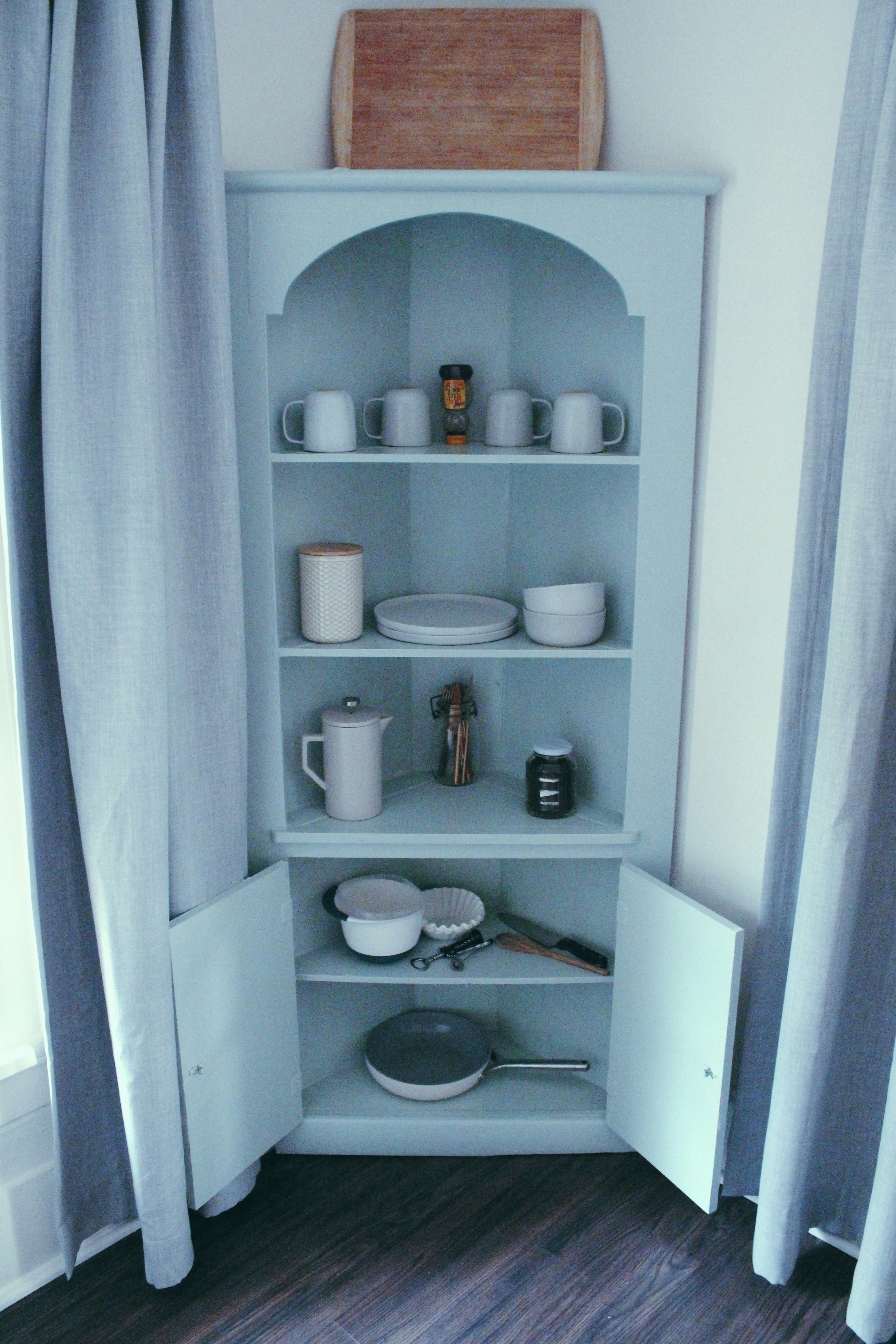 modernas cortinas para muebles de cocina