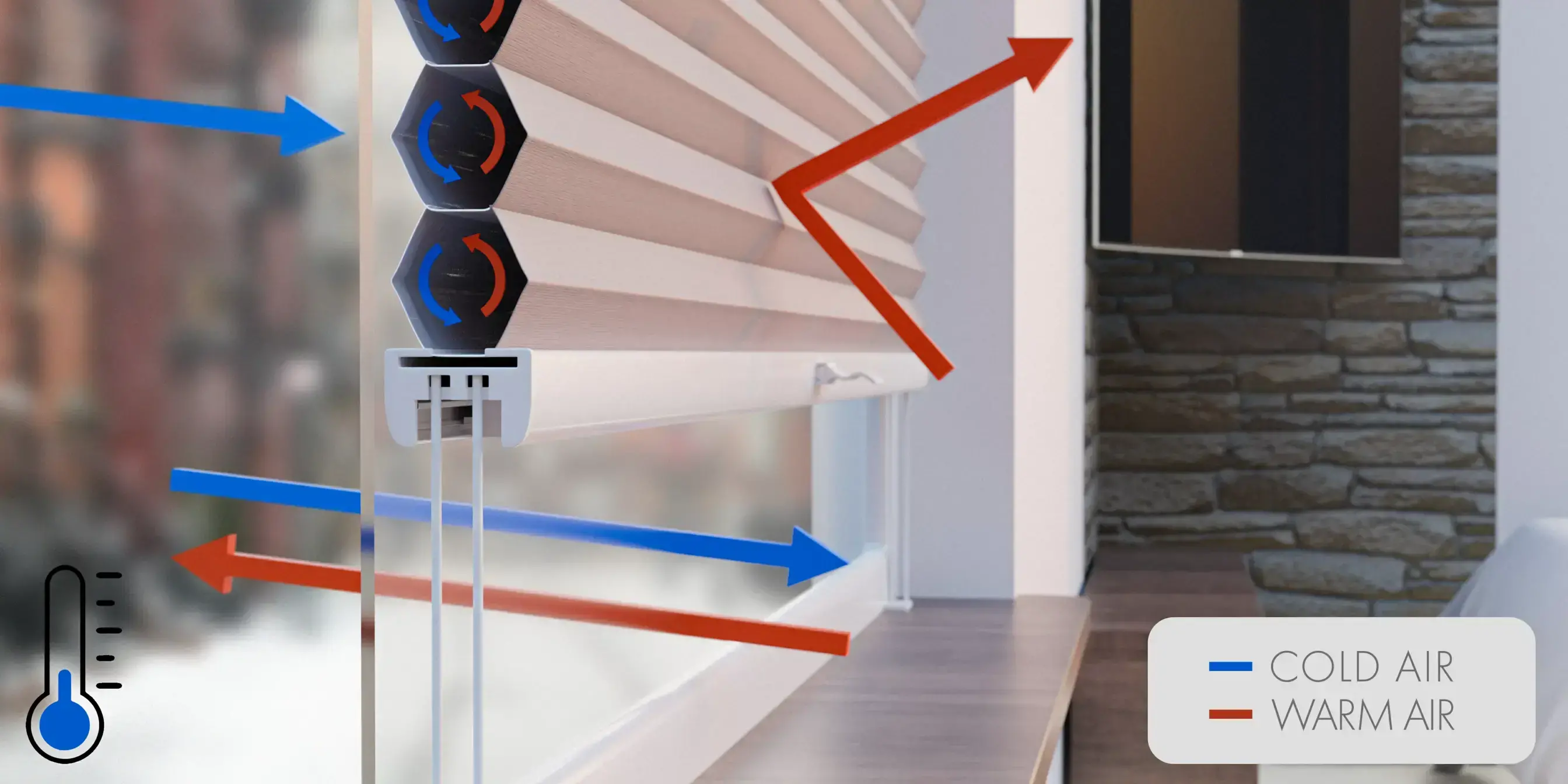 stores isolants thermique contre froid