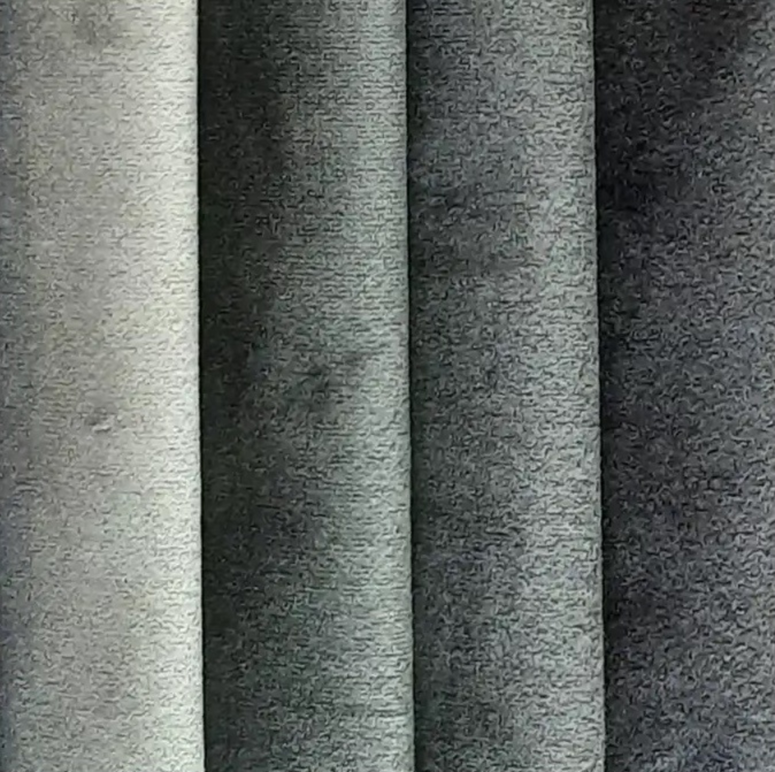 Tissu velours gris