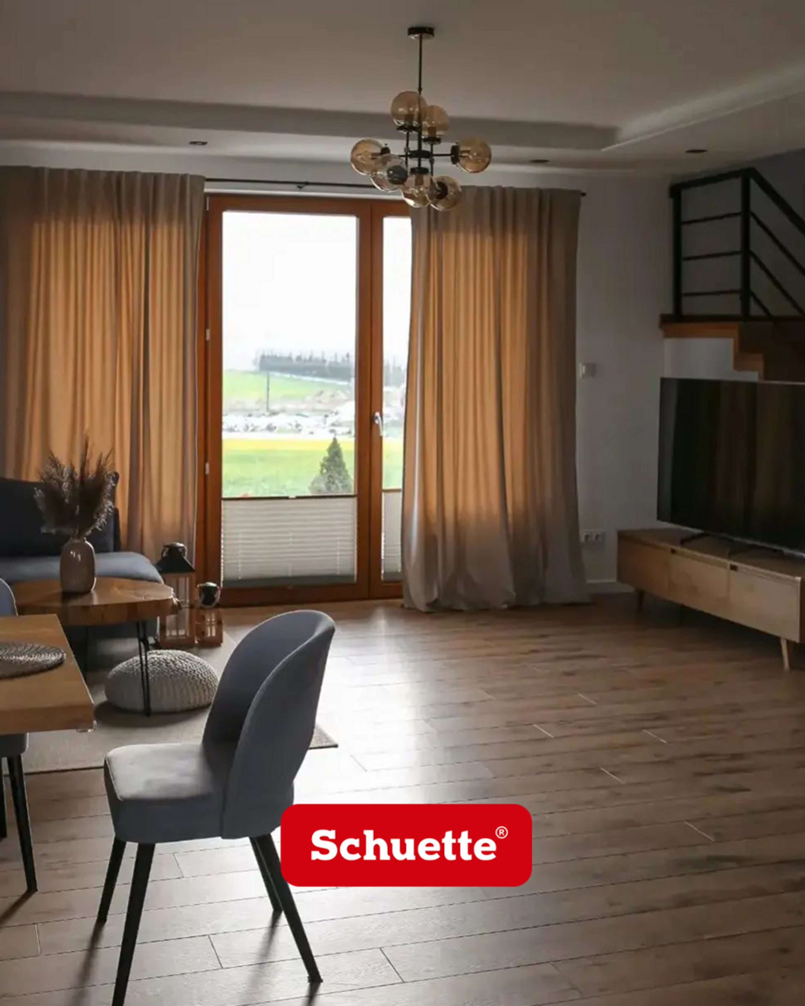 double rideau isolant thermique