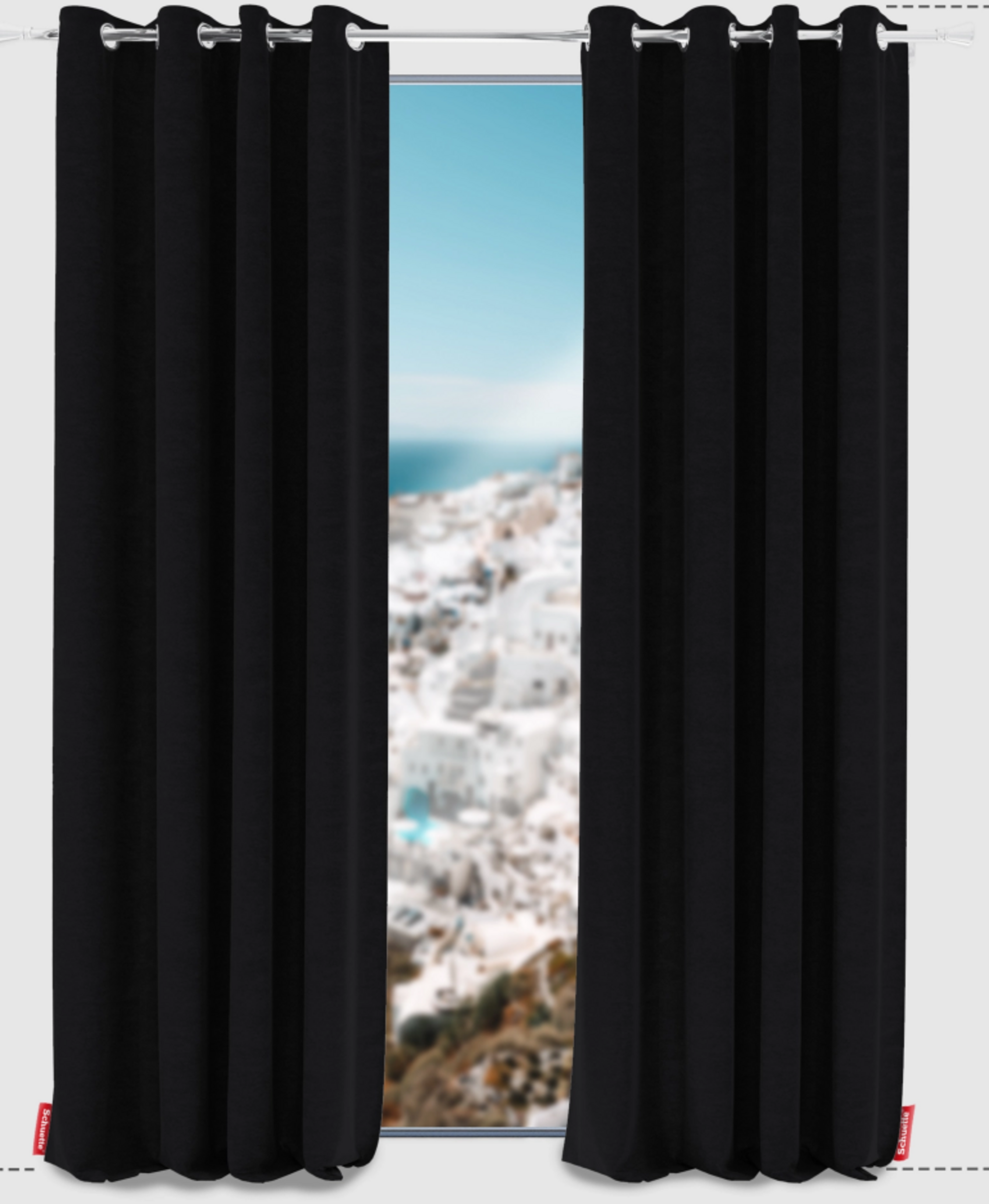 Rideaux noir Schuette
