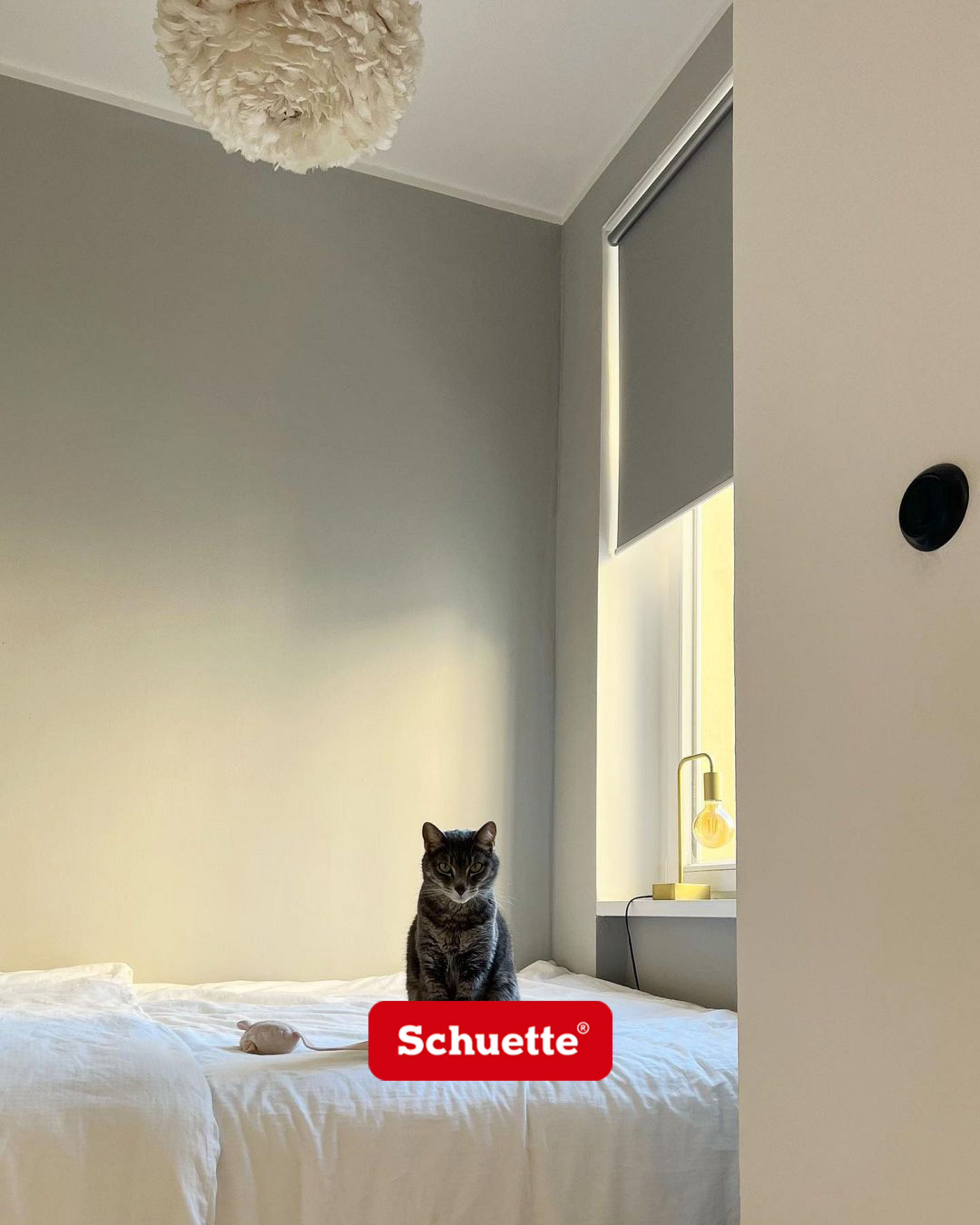 Doppelrollo in Fensternische montieren