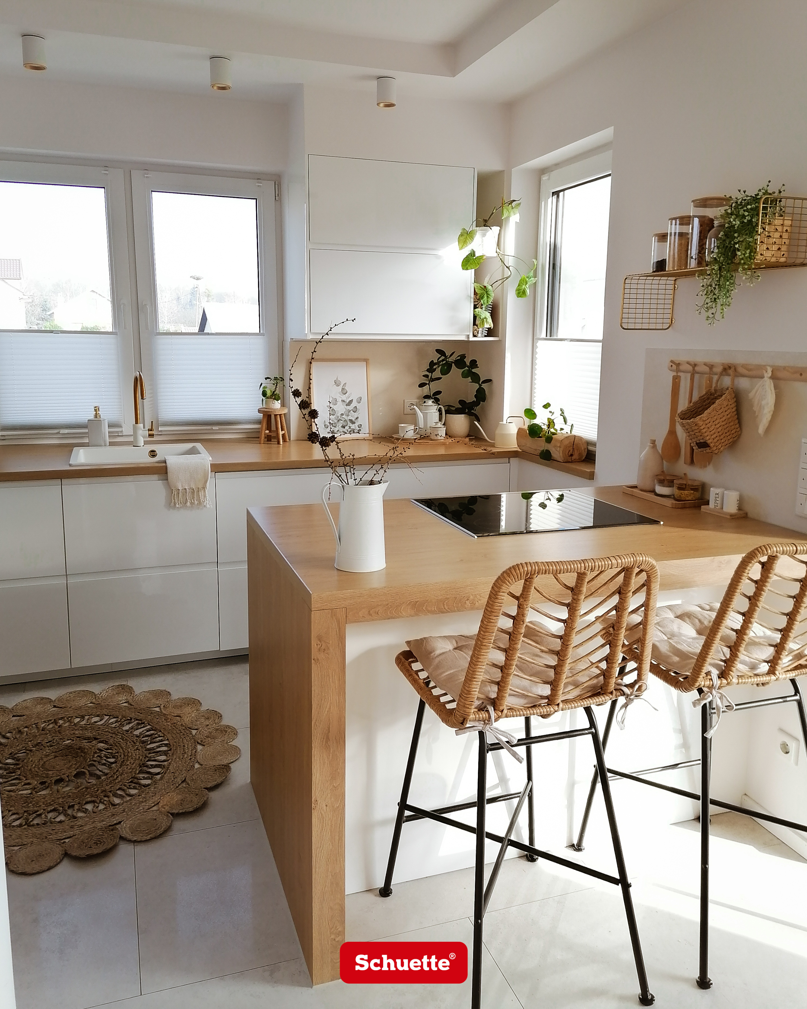 cortinas ventana cocina