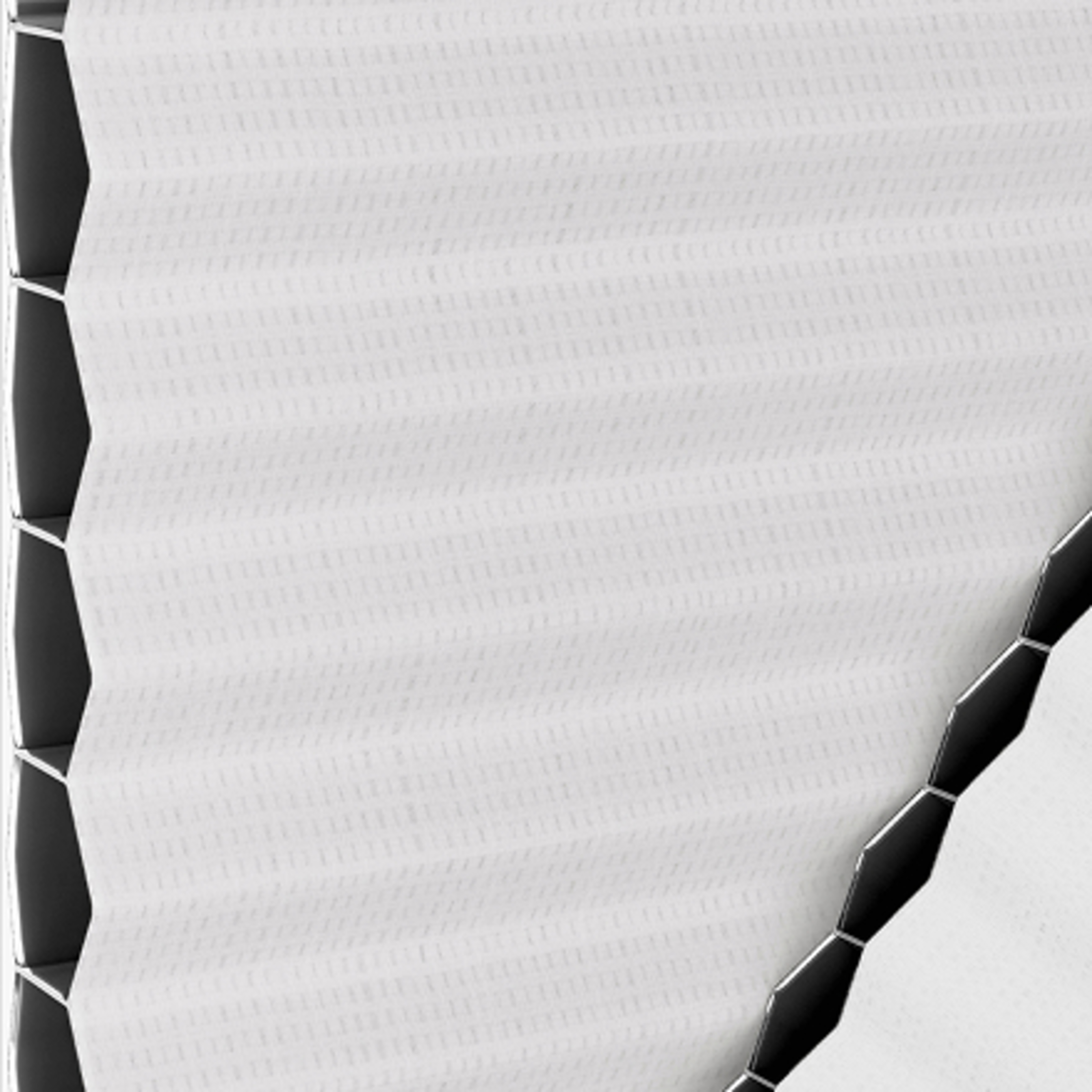 Store plissé occultant Gris pastel