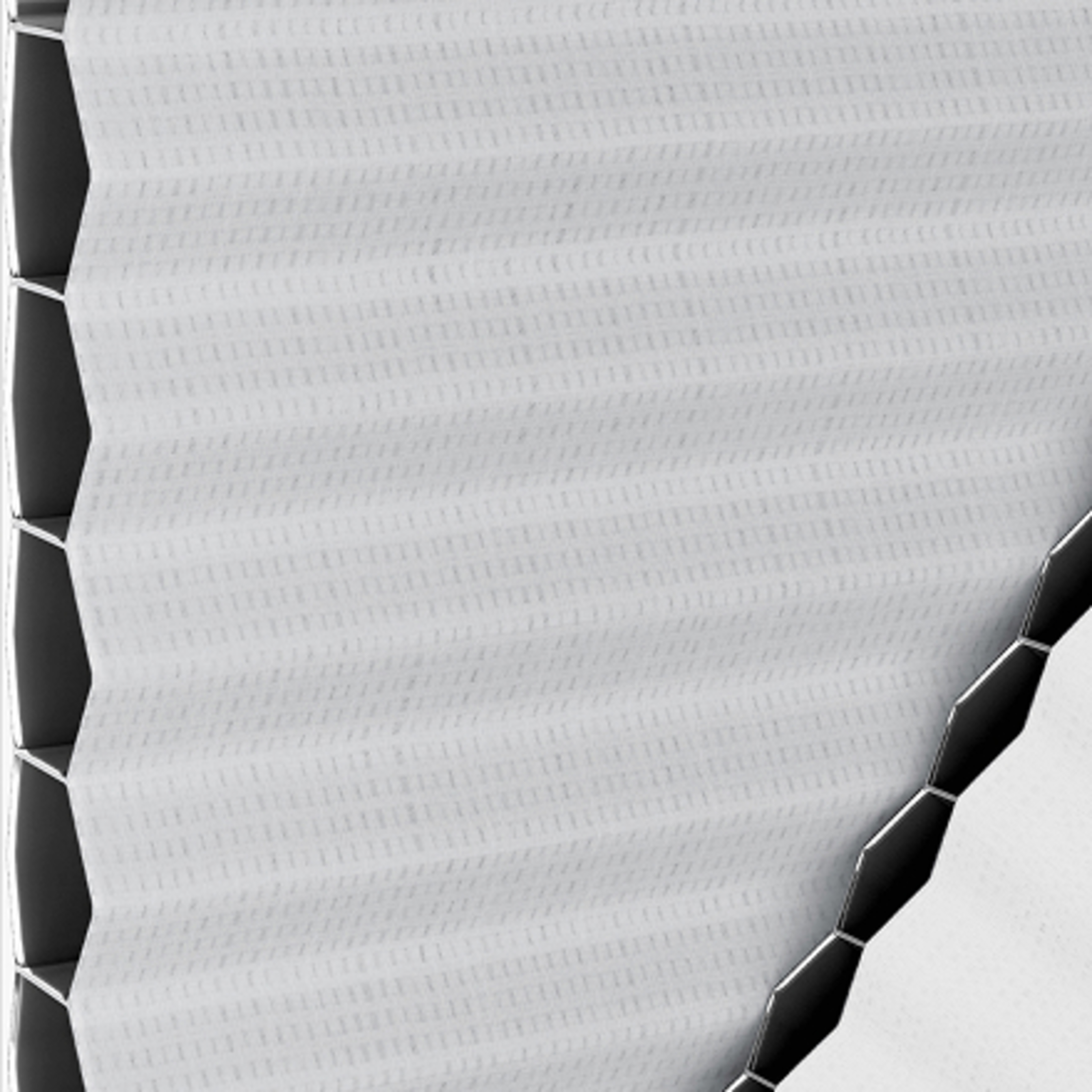 Store plissé occultant Gris clair