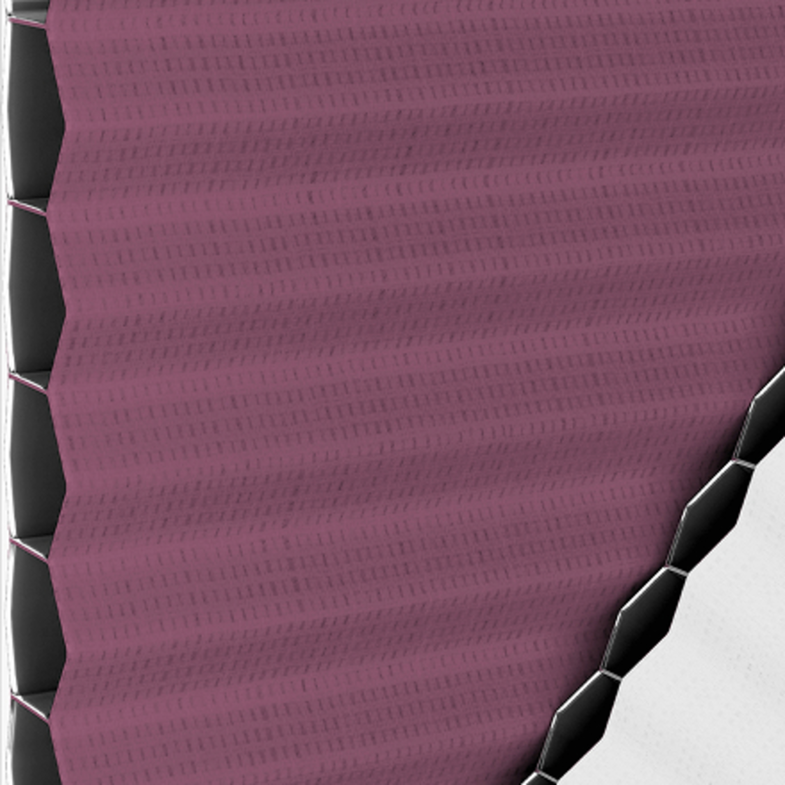 Store plissé occultant Rouge pourpre