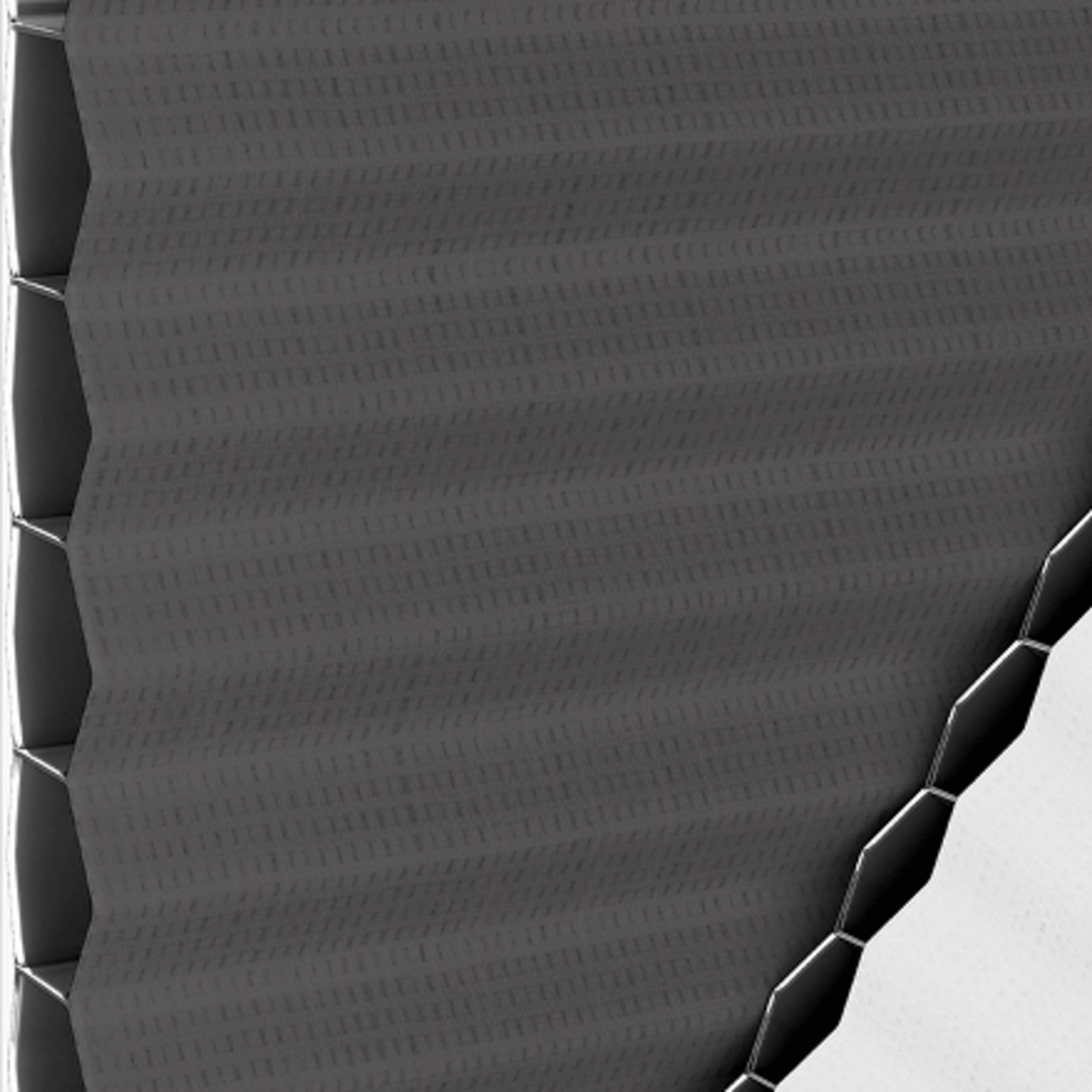 Store plissé occultant Anthracite