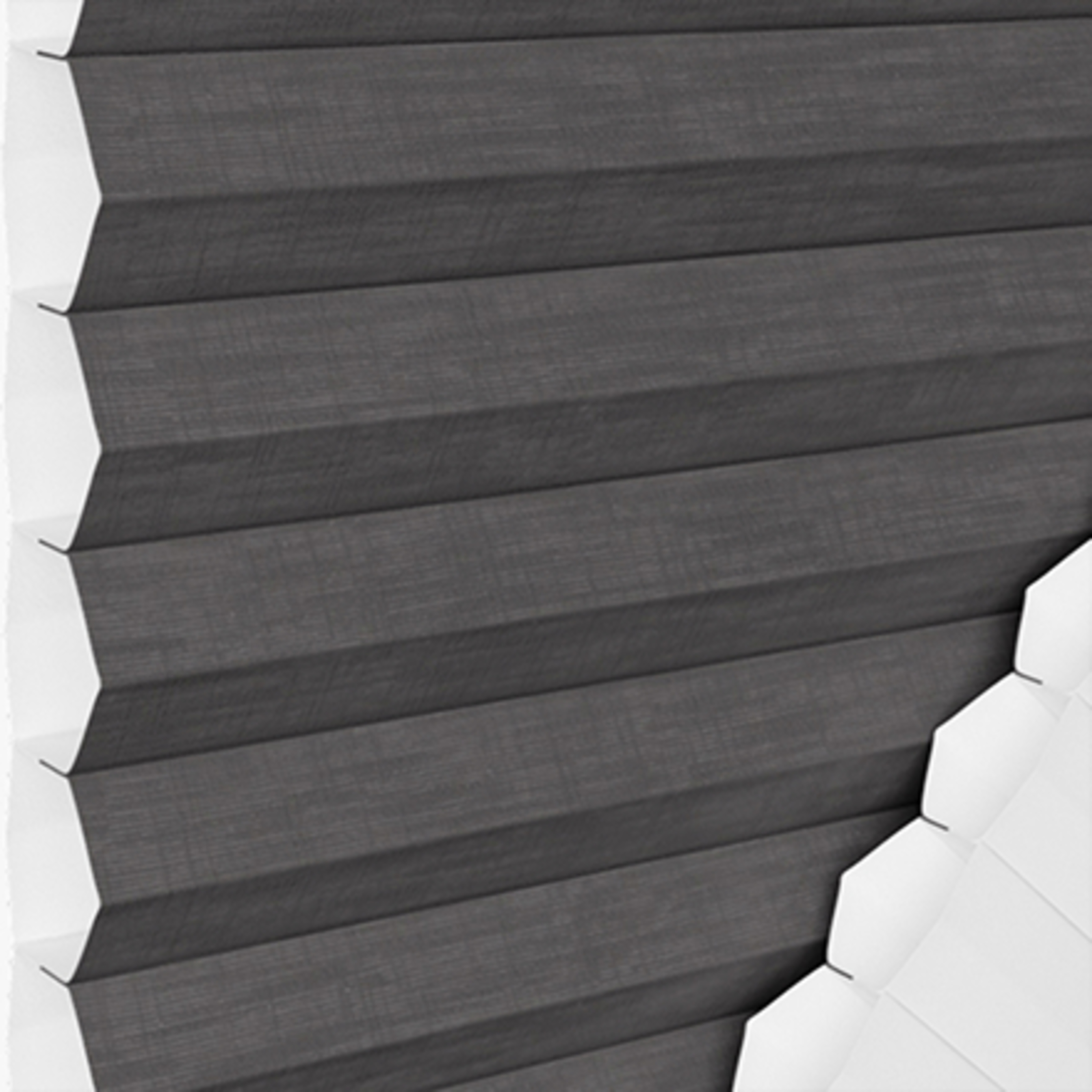 Thermal Honeycomb Pleated Blind Black