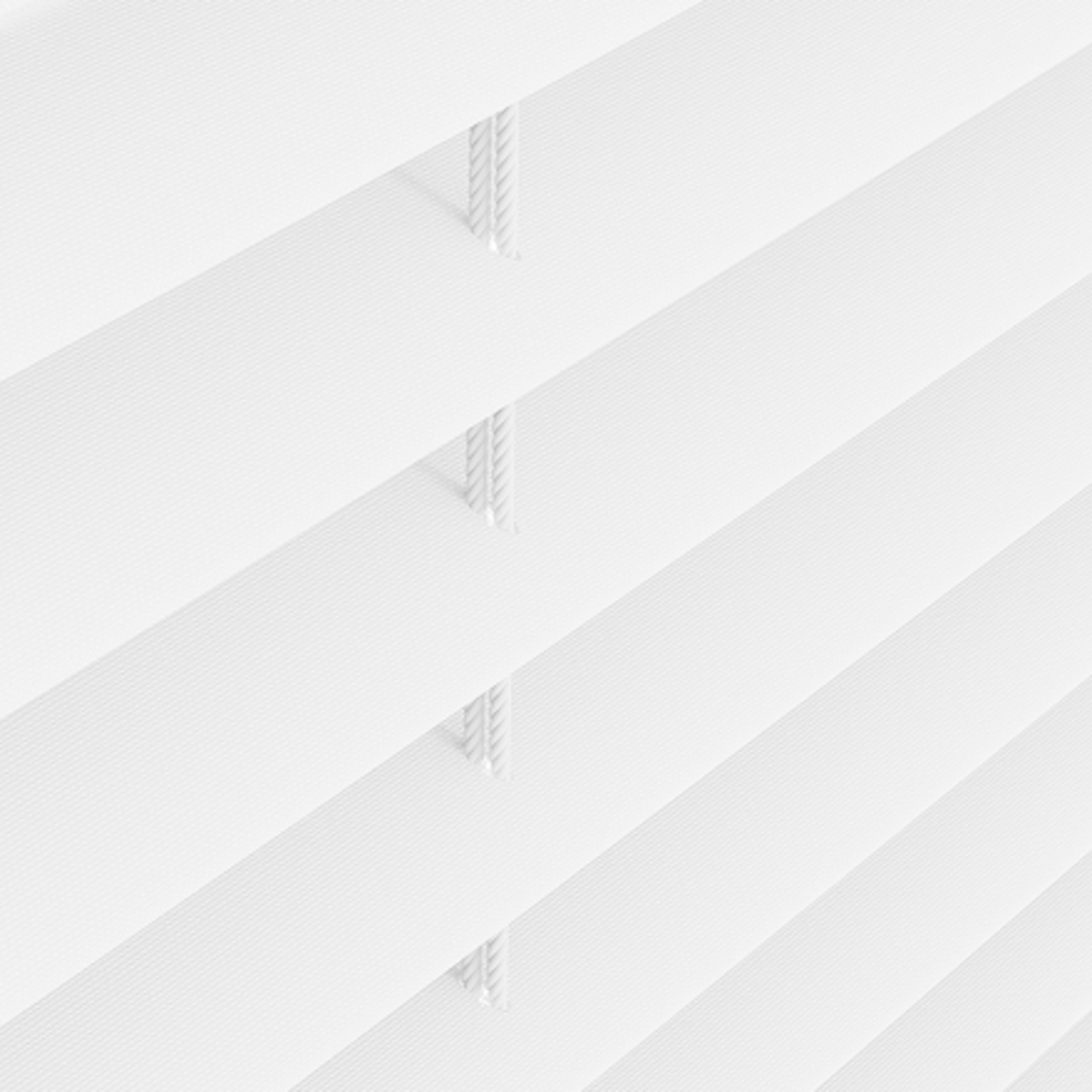 plisségordijn Premium Wit