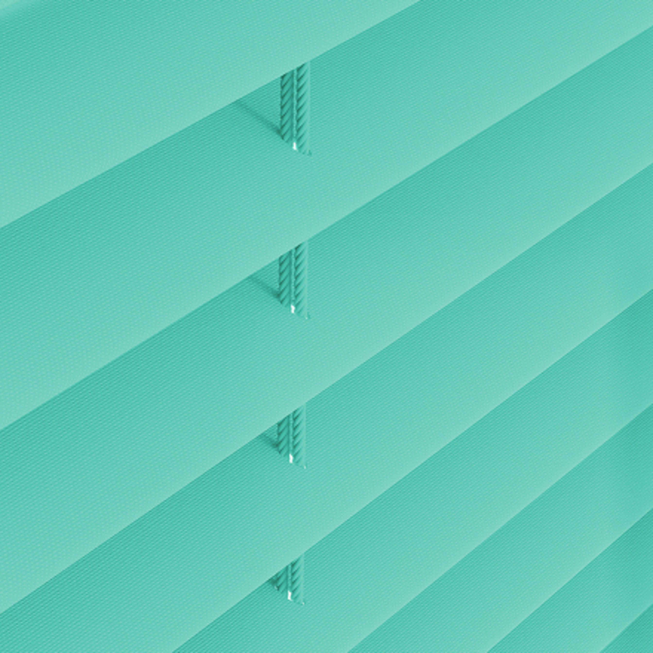 plisségordijn Premium Turkoois